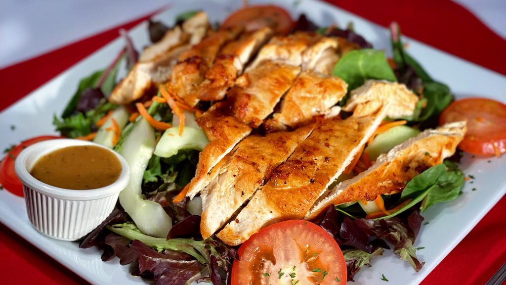 Chicken Salad · Grilled boneless chicken.