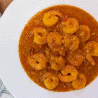 Camarones Al Ajillo · Shrimp in garlic sauce