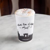 Cappuccino · Espresso, layered with steamed milk & thick rich foam.