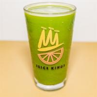 Emerald Green · Kale, Spinach, Green Apple, Cucumber, Celery, Ginger & Lemon