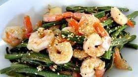 Shrimp With Black Bean Sauce · Served with white or brown rice.