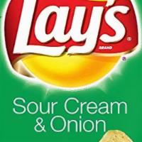 *Lay'S Sour Cream & Onion Chips · 