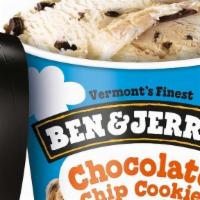 *Ben & Jerry'S Chocolate Chip Cookie Dough · Vanilla Ice Cream with Gobs of Chocolate Chip Cookie Dough
