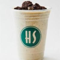12Oz Cookies & Cream Shake · Crushed Oreos, smothered in creamy goodness!