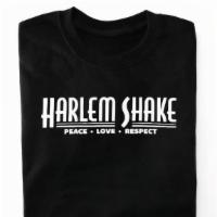 T-Shirt- Small · Official Harlem Shake short sleeve t-shirt. Black with grey letters.