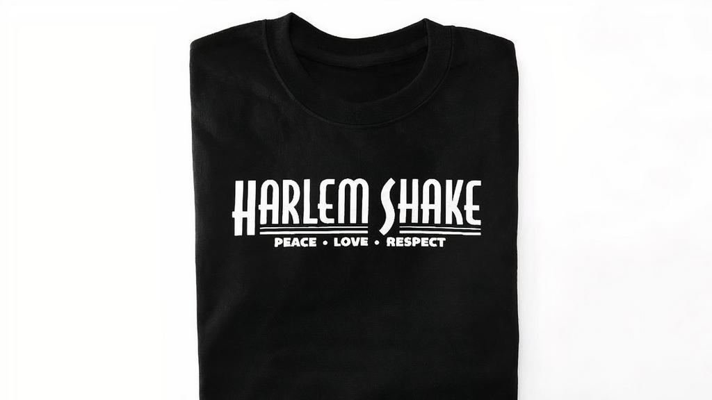 T-Shirt- Small · Official Harlem Shake short sleeve t-shirt. Black with grey letters.