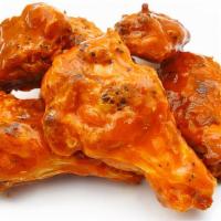 Buffalo Wings · Crispy buffalo wings, served with a side of ranch.