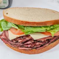 2) The Uptown · Pastrami, Swiss, Lettuce, Tomato & Spicy Mustard.