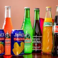 Beverages · Jarritos (mandarina), jarritos (toronja) , jarritos (limon),  jarritos (mango),  jarritos (t...