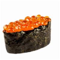 Roe Sushi · 1 piece. Choice of Salmon Roe (Ikura), Sea Urchin (Uni), Red Flying Fish Roe (Tobiko), Wasab...