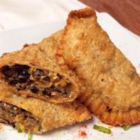 Black Bean And Corn (6 Large) · Black Bean and Corn Empanadas