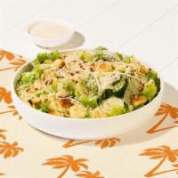 Caesar Salad · Romaine lettuce, crotuons, parmesand cheese, and caesar dressing.