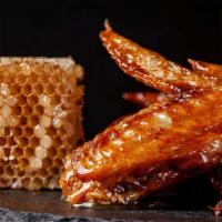 Vegetarian Honey Bbq Wings · Tasty vegetarian wings topped with special Honey BBQ sauce.