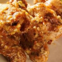 Vegetarian Parmesan Garlic Wings · Tasty vegetarian wings topped with special Parmesan Garlic sauce.