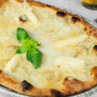 Formaggi · Mozzarella di bufala DOP, Gorgonzola DOP, Taleggio DOP, and Parmigiano Reggiano DOP. (now th...