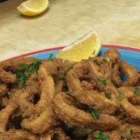 Fried Calamari · Choice of mild or hot.