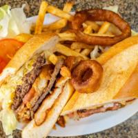 The Fat King · This is the King of FAT  sandwiches features a sizzling 8 oz burger patty grilled with melte...