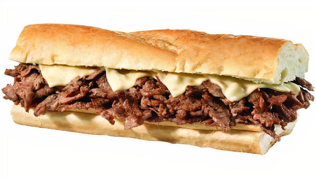 Steak & Cheese (Medium) · Freshly Grilled Sirloin Steak topped with Melted American Cheese.