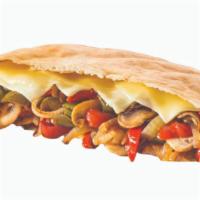 Classic Veggie (Large) · Grilled Bell Peppers, Mushrooms & Onions, served with Melted Provolone & American Cheese.