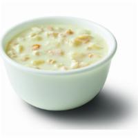 New England Clam Chowder · Authentic New England Clam Chowder, thick and rich, made with sweet cream and flavorful clam...
