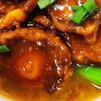 Satay Ox Tail Noodle Soup · 