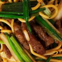 Lo-Mein With Black Pepper Sauce · Spicy. Chicken or beef or seafood.