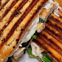 Domenico Panini With Either Sausage (Sweet Or Hot) Or Chicken (Grilled Or Fried) · Your Choice of Sausage (Sweet or Hot) or Chicken (Grilled or Fried) with Fresh Mozzarella, B...