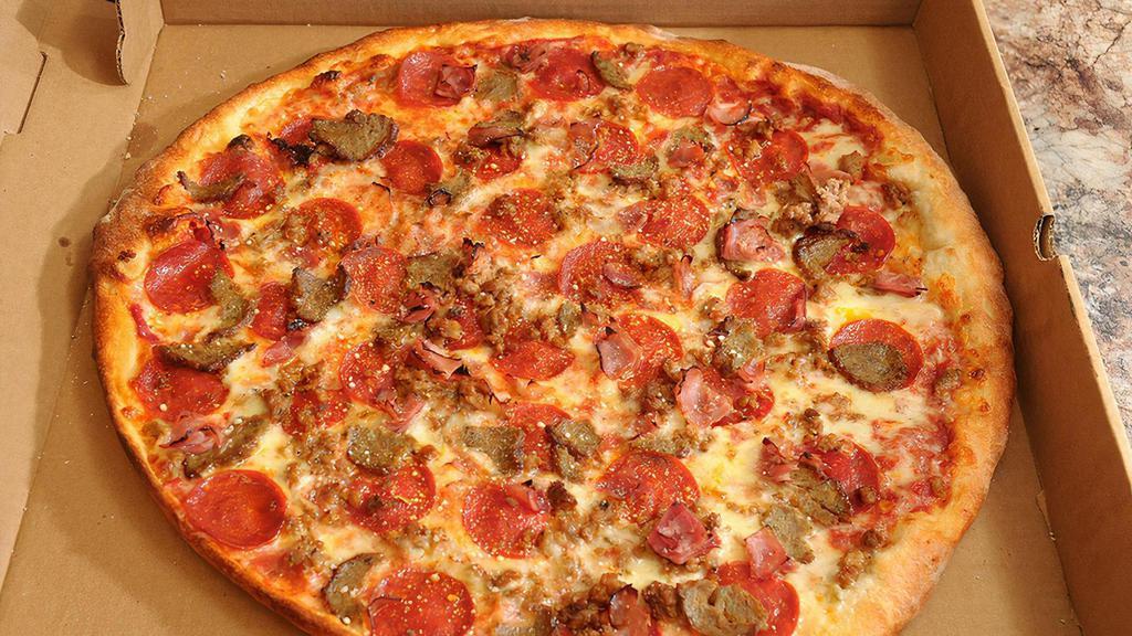Meat Lovers Pizza · Meatball, pepperoni, sausage and ham.