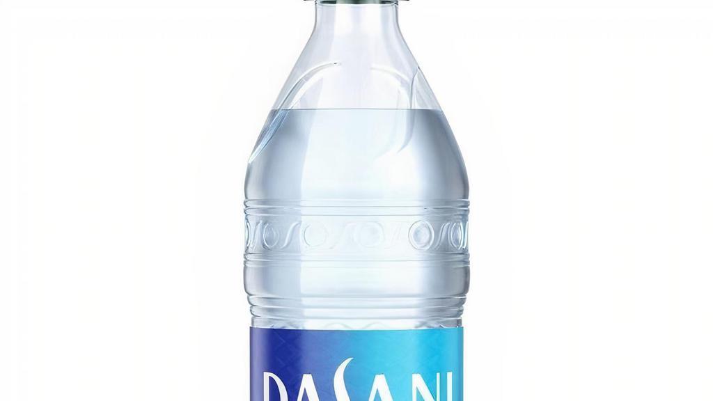 Dasani Water, 20 Fl Oz Bottle · Redefine hydration with purified DASANI water bottles. Enhanced bottled water with a proprietary blend of minerals for a pure, fresh taste. Purified using reverse osmosis filtration. Bottled in PlantBottle packaging, up to 30% made from plants. 20 fl oz, 100% recyclable bottle (excludes label and cap)