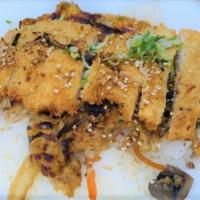 Japanese Fried Rice · Deep-fried chicken or pork cutlets.