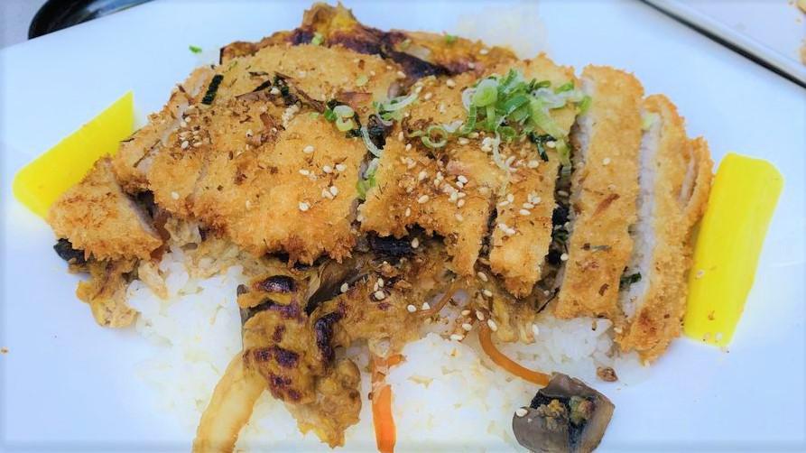 Japanese Fried Rice · Deep-fried chicken or pork cutlets.
