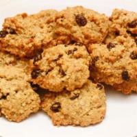 Oatmeal Raisin Cookie · Freshly baked Oatmeal Raisin Cookie.