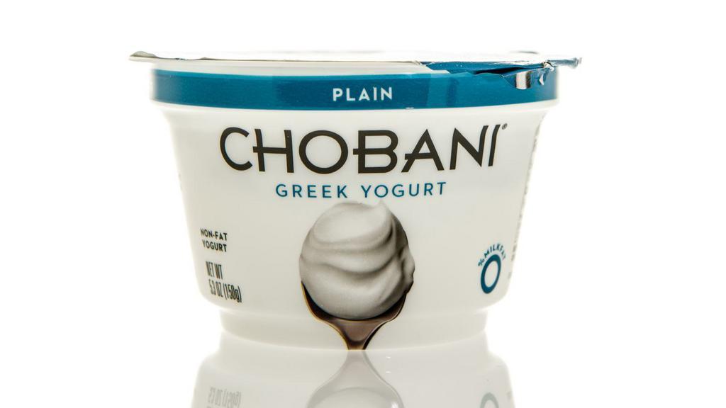 Non-Fat Chobani Greek Yogurt · Delicious Non-fat Greek yogurt.
