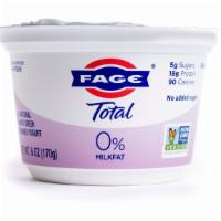 Fage Yogurt 0% · Delicious FAGE yogurt with 0% sugar.