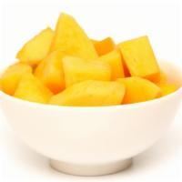 Mango Bowl  · Freshly sliced mangos ready to eat.