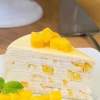 Mango Crepe Cake 芒果千层蛋糕 · 