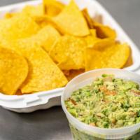 Guacamole With Chips / Guacamole Con Chips · 