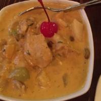 Chicken Korma · Chicken supreme cooked in almond & creamy sauce.