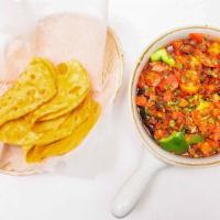 Paratha · Vegan/Vegetarian.  griddle cooked paratha served with raita & pickle