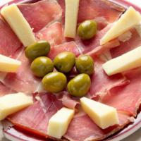 Spanish Ham With Manchego Cheese · 