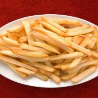 Just Fries · Freshly cut fries fried till crisp and golden served with sauce.
