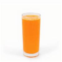 Fresh Carrot Juice · Fresh cocktail of carrots. No sweetener added, just naturally smooth.