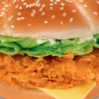 Zinger Burger · Crispy chicken breast fillet.