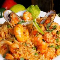 Arroz Con Mariscos / Rice With Seafood · 