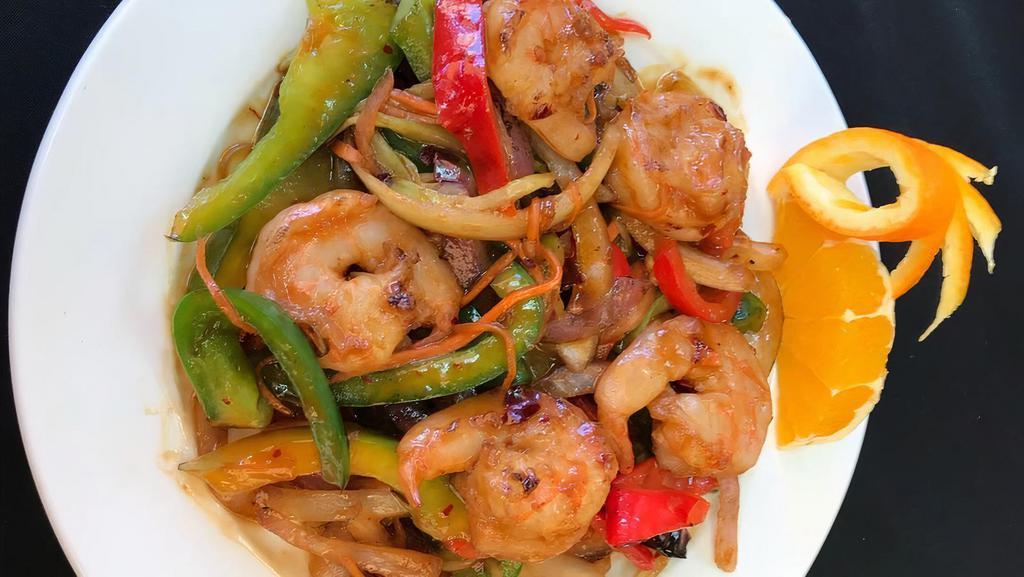 127A. Hot & Spicy Shrimp · Hot and spicy.