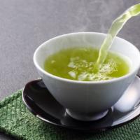 Green Tea · A cup of grassy and herbaceous cleansing green tea.