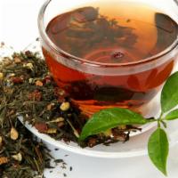 English Breakfast Tea · A tea blend including Assam and Ceylon black teas. Known for its strong flavor.