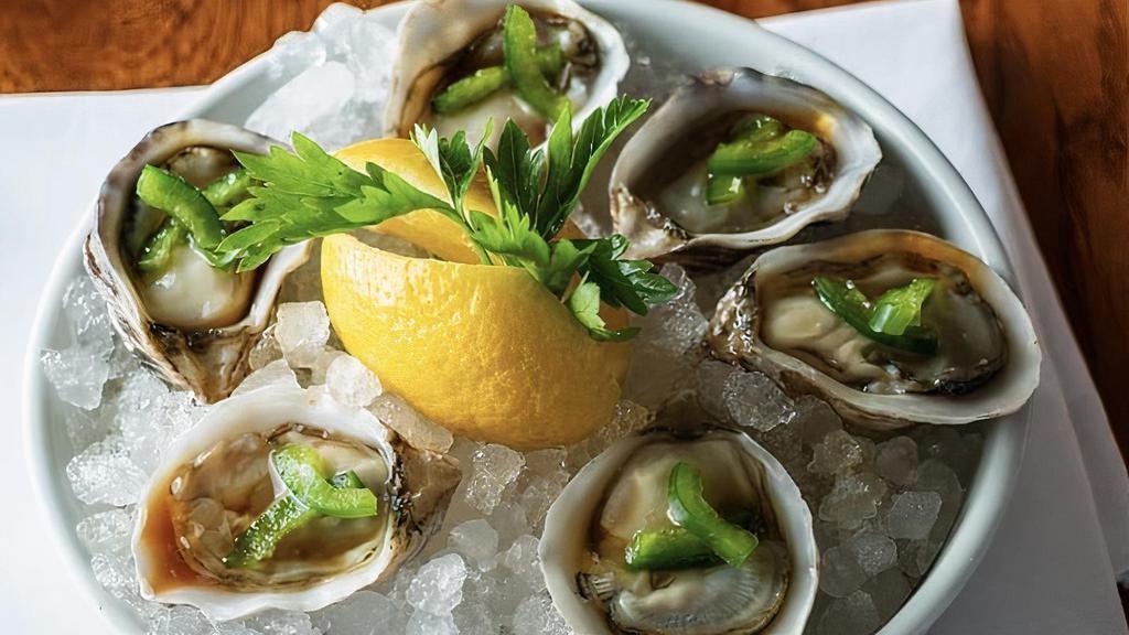 West Coast Oysters · Japanese Ponzu