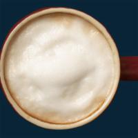 Cappuccino / 6Oz-24Oz · Double shot espresso, Steamed milk and foam
