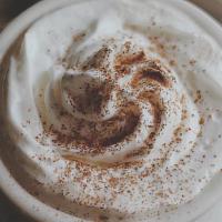 Café Mocha / Hot 12Oz-16Oz · Espresso double shot, Cocoa powder, Dark chocolate syrup, Steamed milk and foam